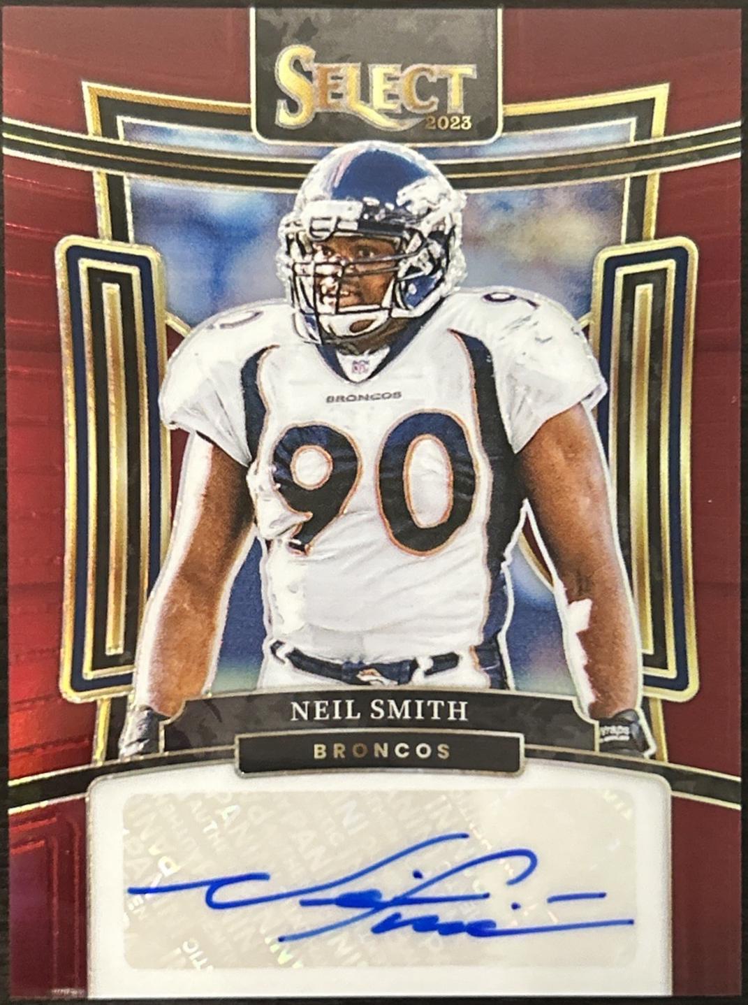 Neil Smith [Maroon] #SIG-NSM