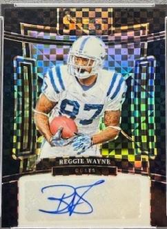 Reggie Wayne [Black] #SIG-RWA