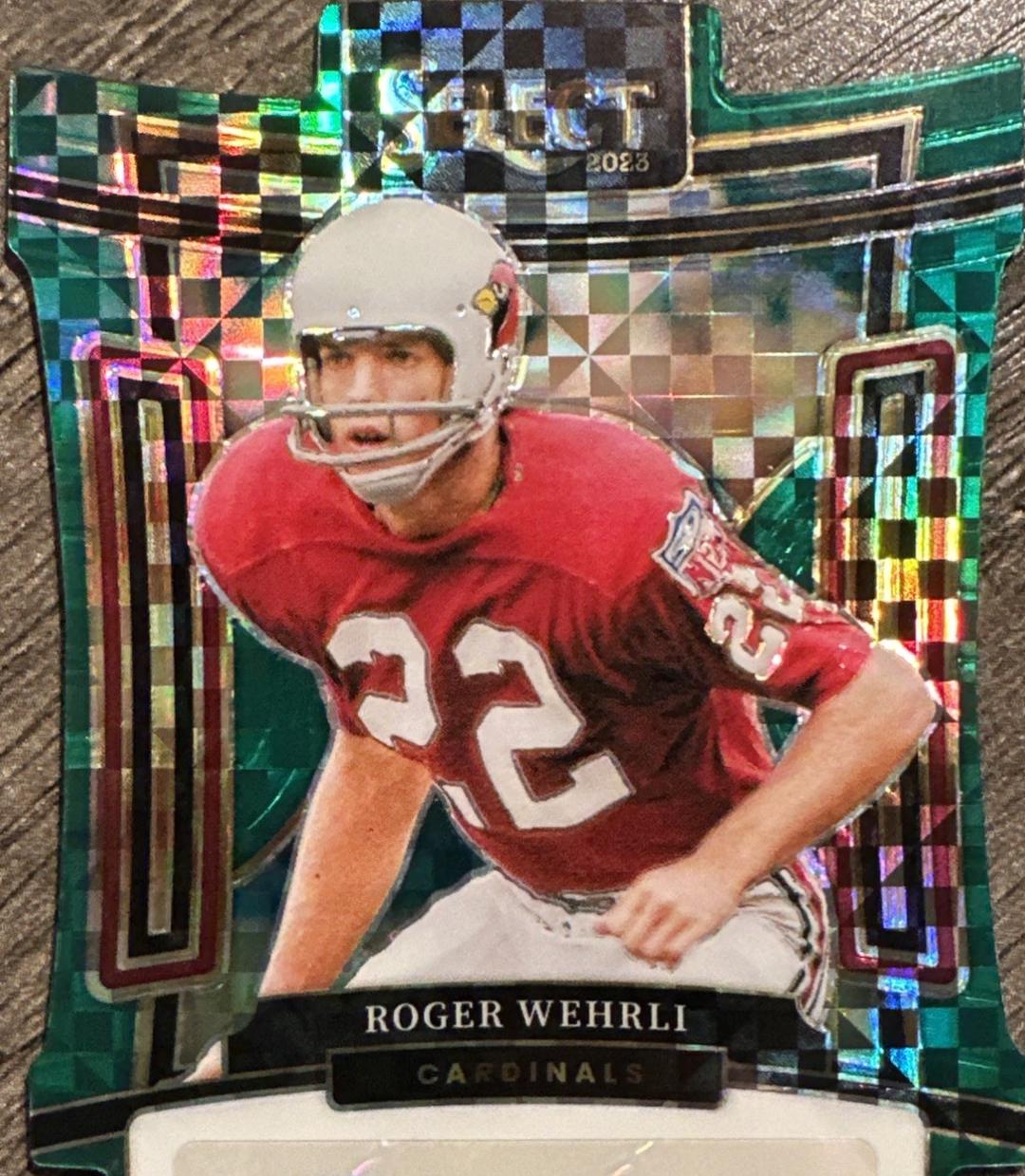 Roger Wehrli [Green Die-Cut] #SIG-RWE