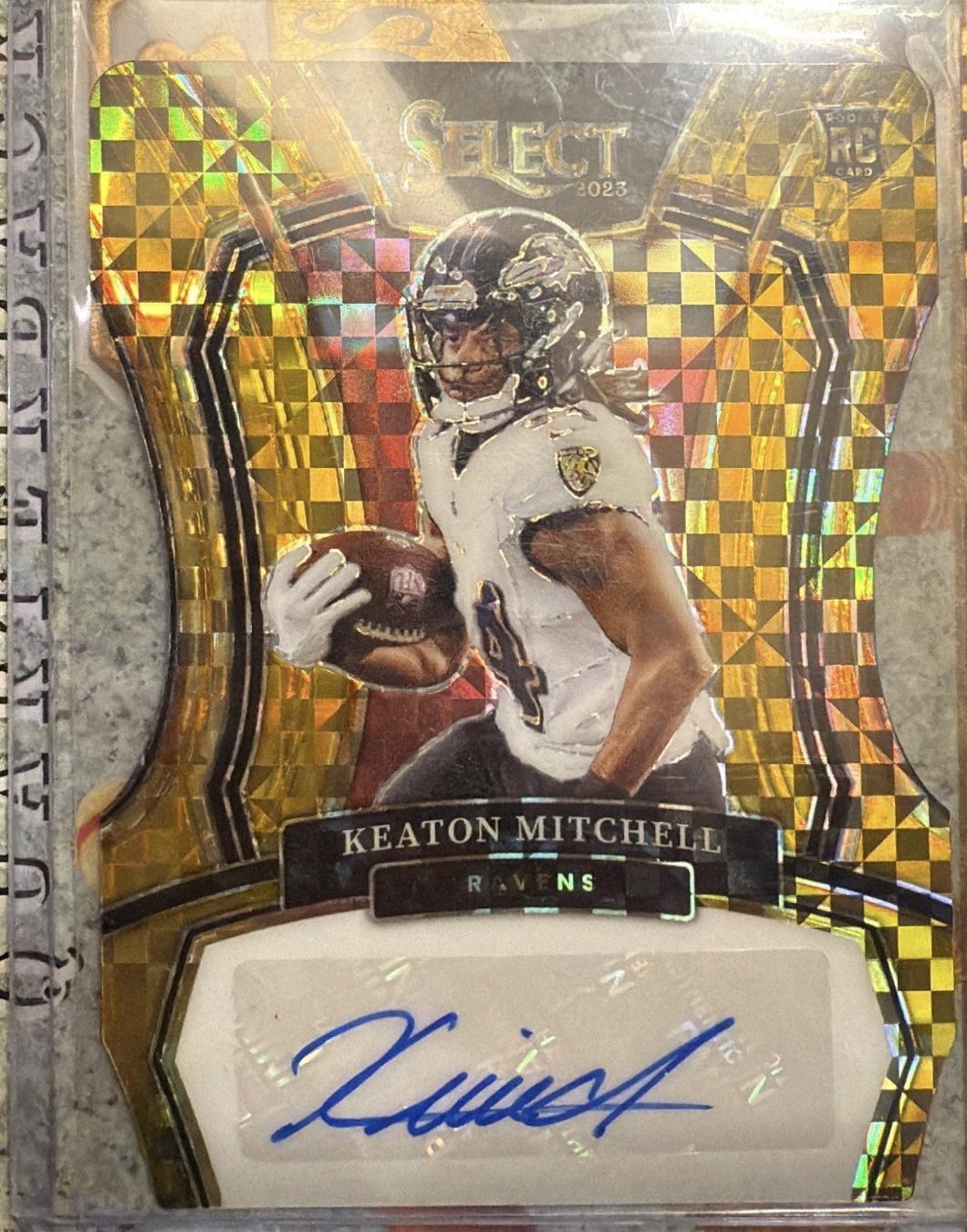 Vinny Testaverde [Gold Die-Cut] #SIG-VTE