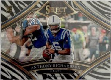 Anthony Richardson [Zebra Prizm] #8
