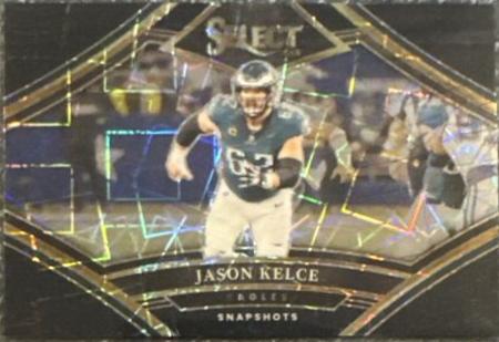 Jason Kelce [Black Prizm] #20