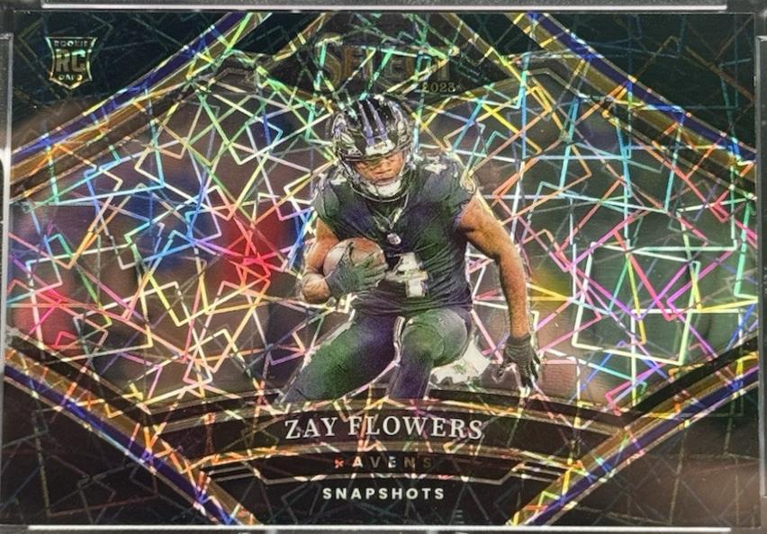Zay Flowers [Black Prizm] #4