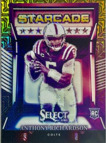Anthony Richardson [Gold Prizm] #3