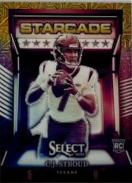 C.J. Stroud [Gold Prizm] #8