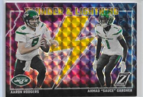 Aaron Rodgers, Ahmad “Sauce” Gardner [Gold] #16