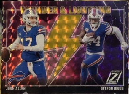 Josh Allen, Stefon Diggs [Gold] #3