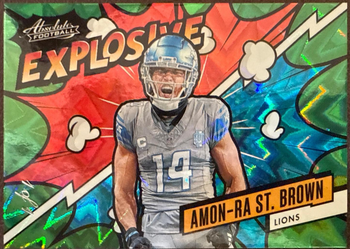 Amon-Ra St. Brown [Green] #EX-ASB