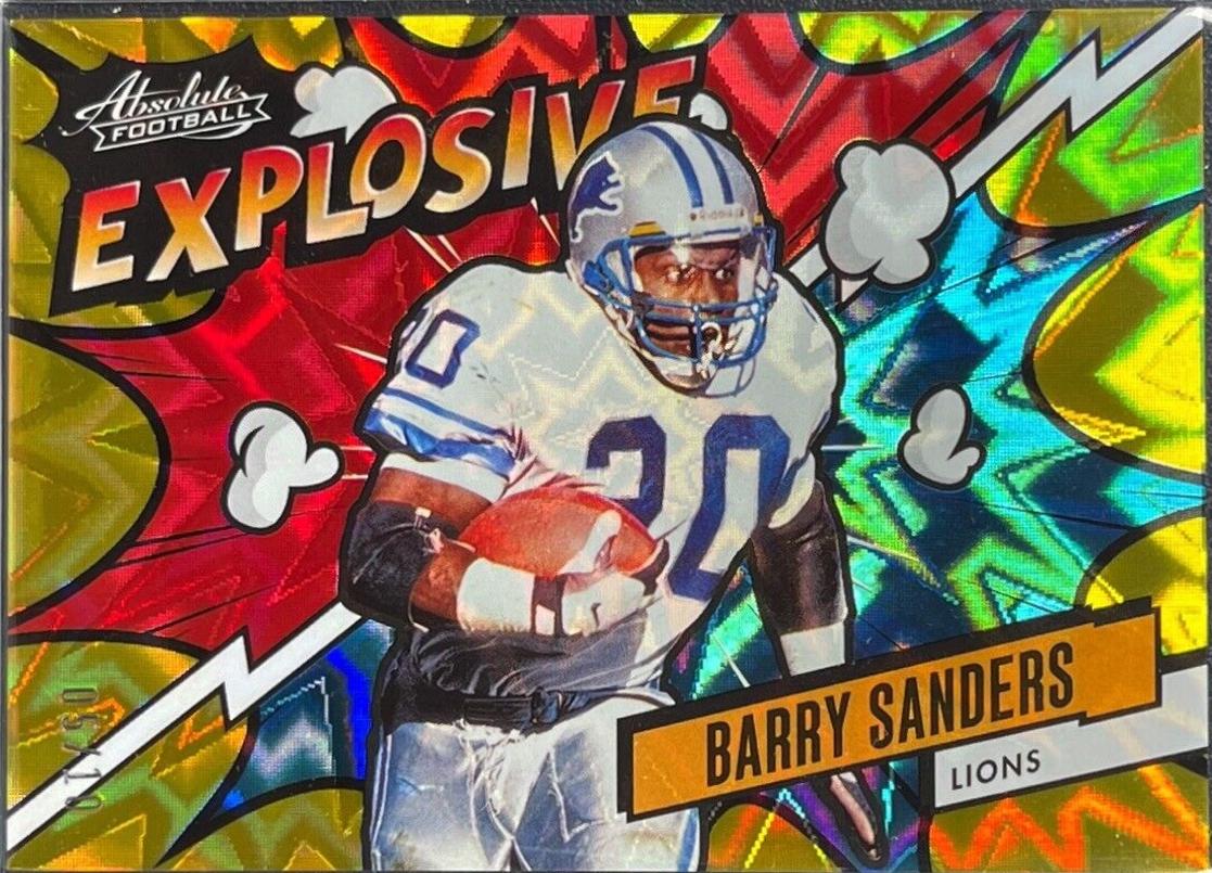 Barry Sanders [Gold] #EX-BSS