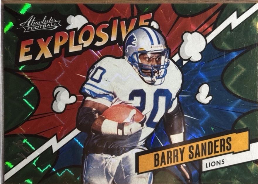 Barry Sanders [Green] #EX-BSS