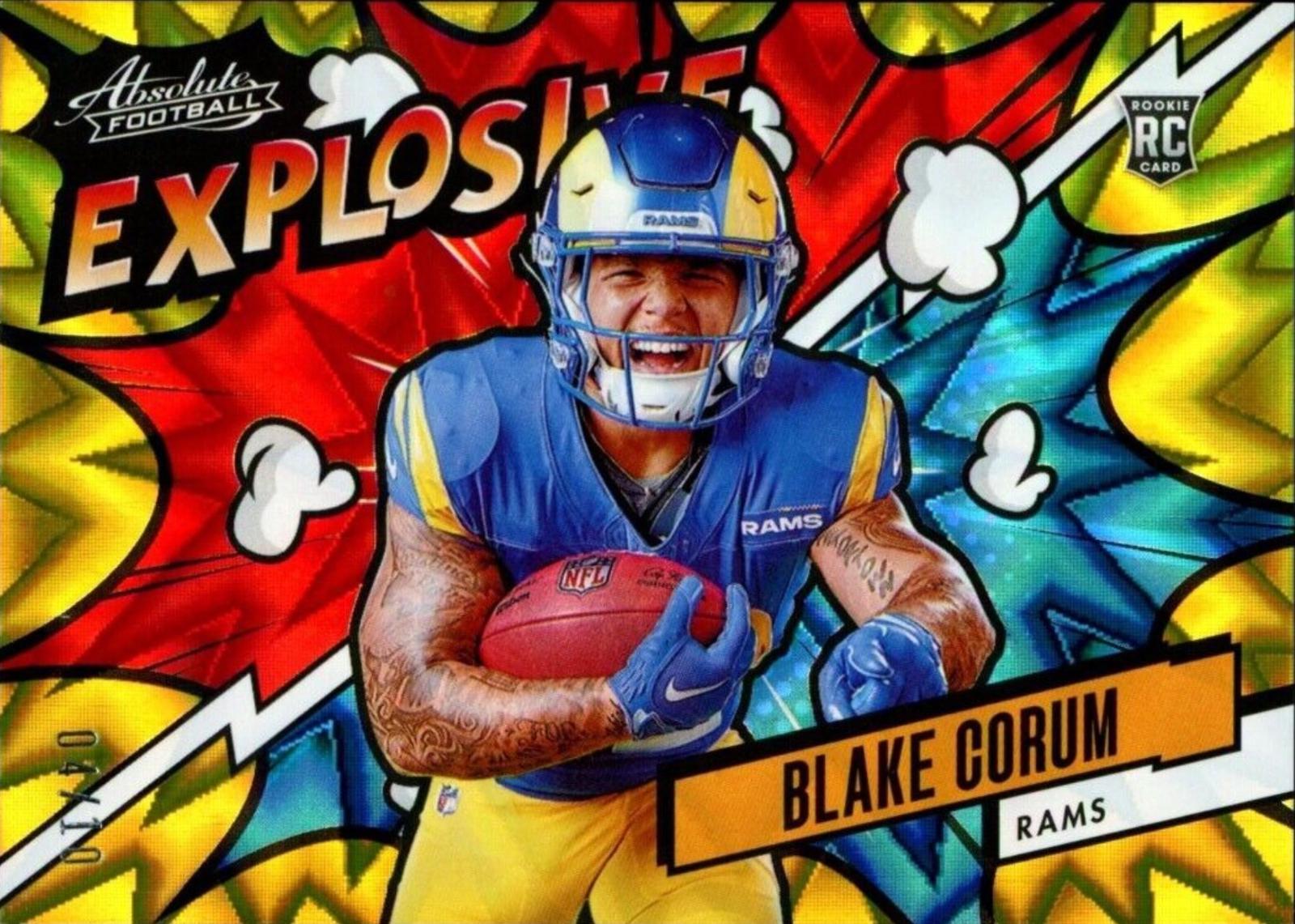 Blake Corum [Gold] #EX-BCM