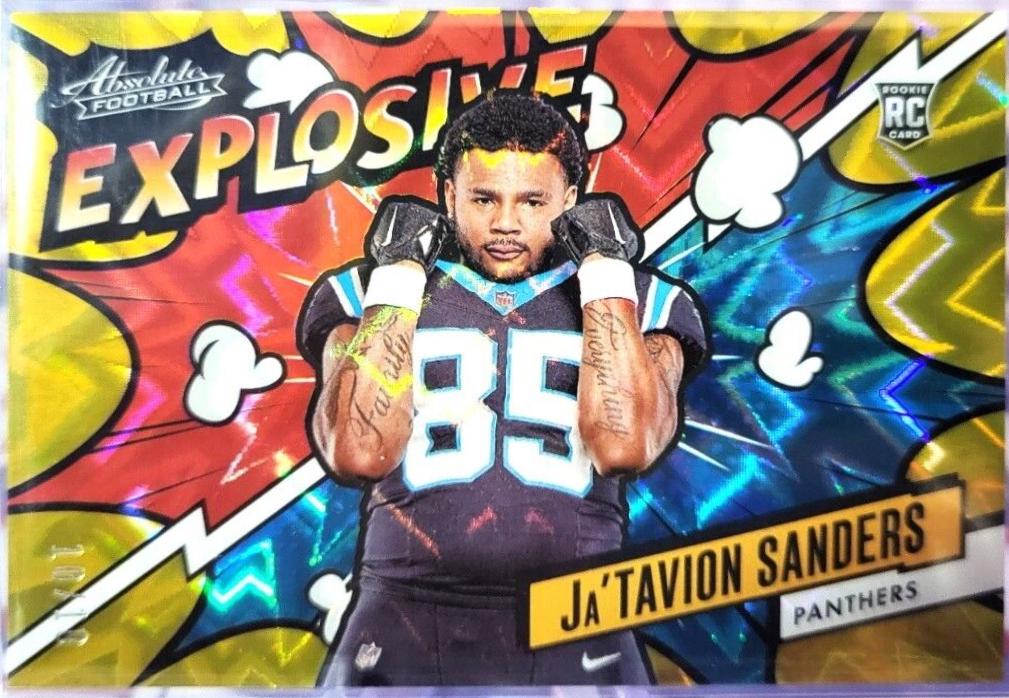 Ja'Tavion Sanders [Gold] #EX-JSS