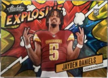 Jayden Daniels [Gold] #EX-JDS