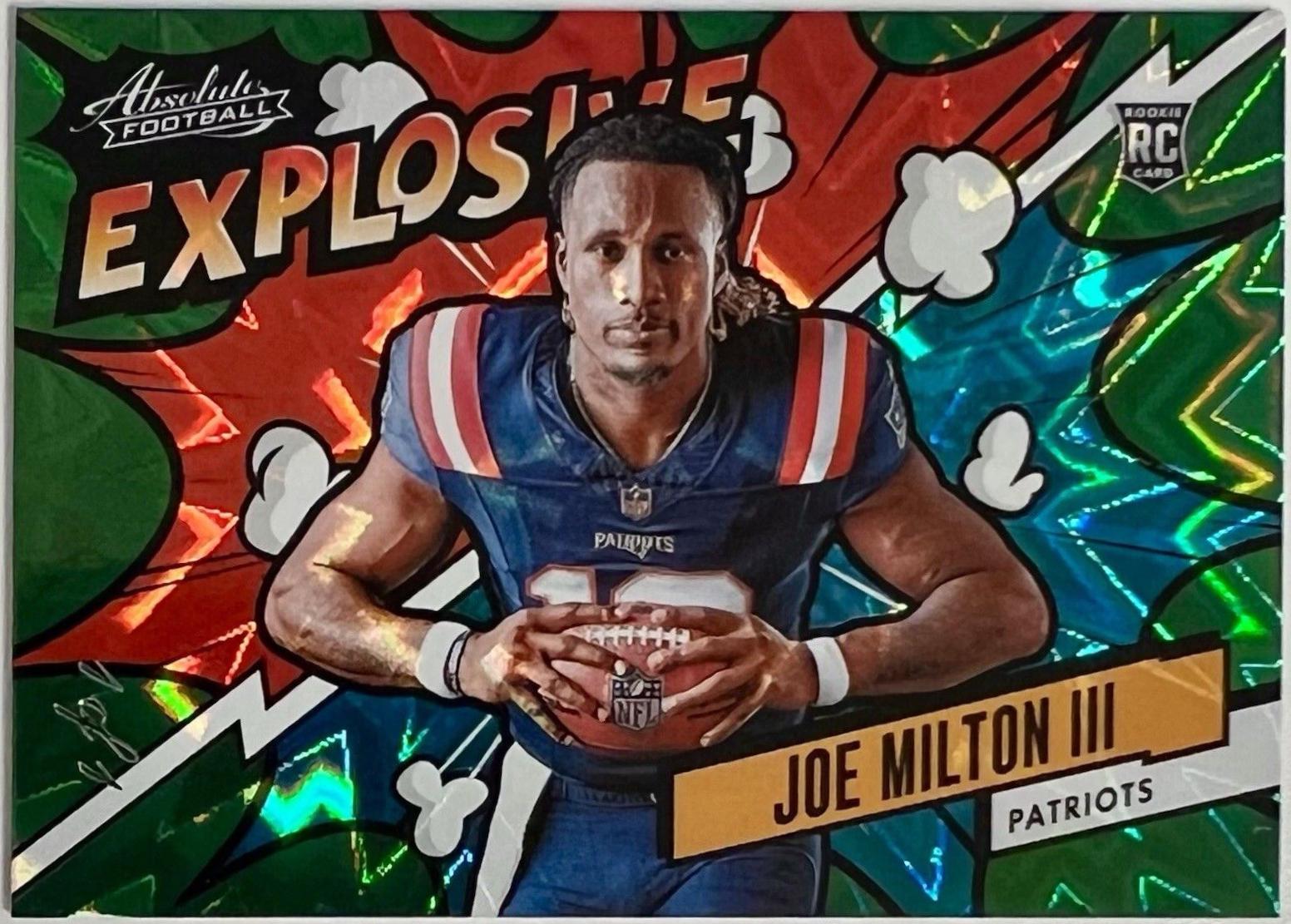 Joe Milton III [Green] #EX-JMN