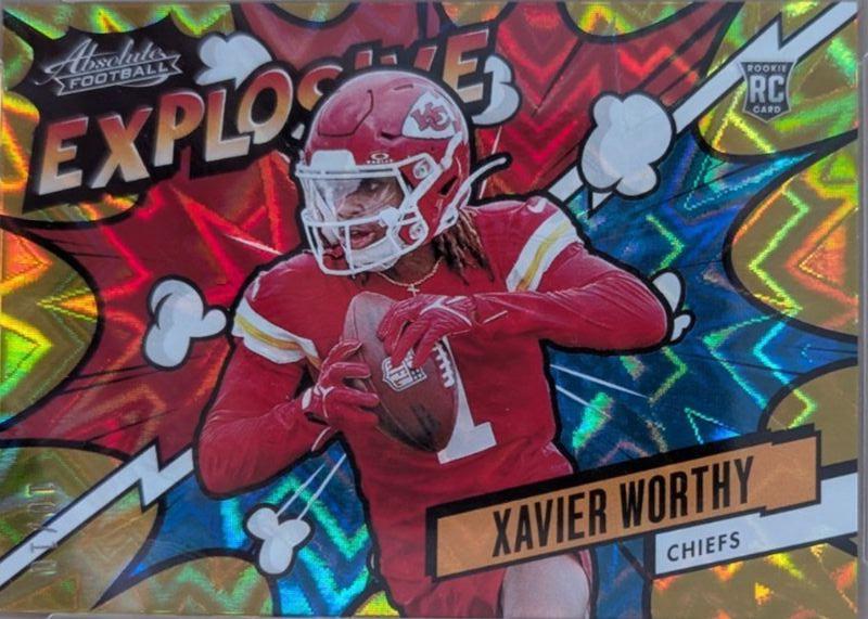 Xavier Worthy [Gold] #EX-XWY