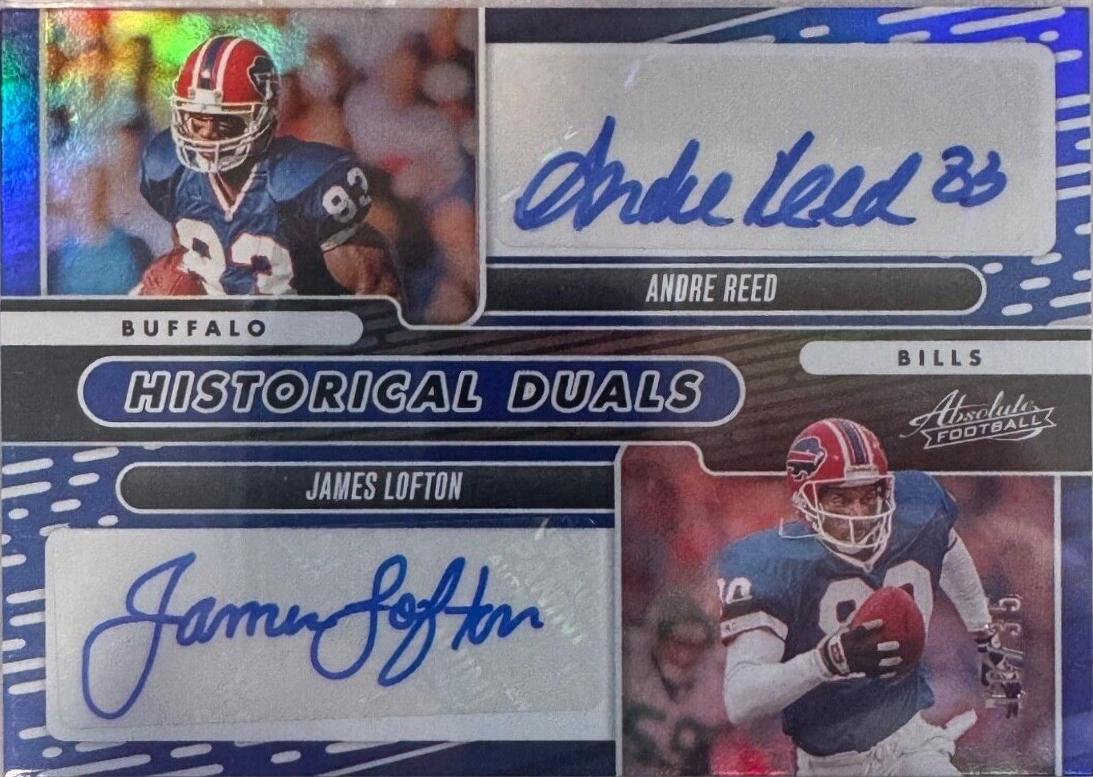 Andre Reed / James Lofton [Blue] #HD-BUF