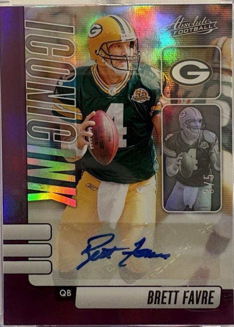 Brett Favre [Purple] #II-BFE