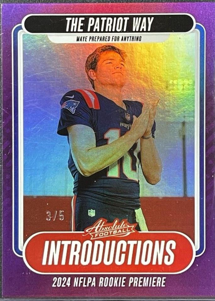 Drake Maye [Purple Spectrum] #I-DME