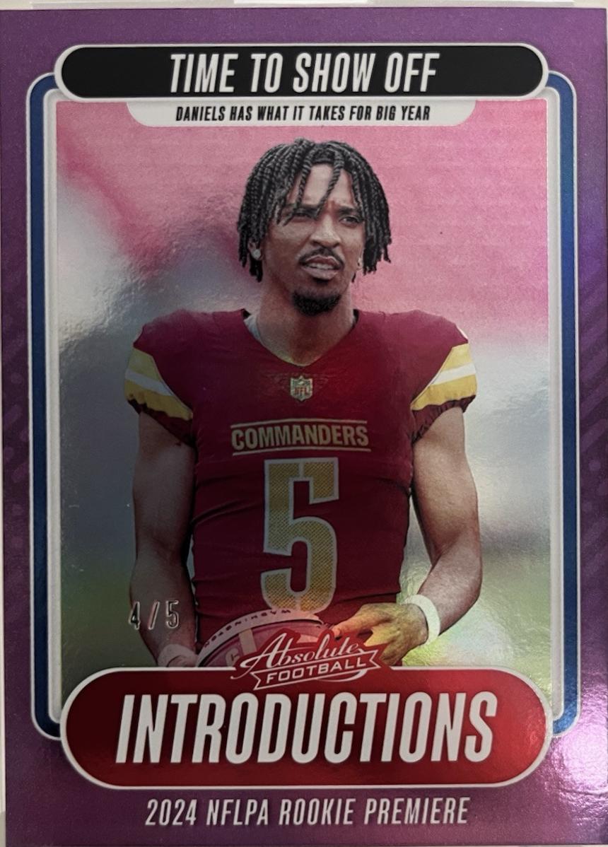 Jayden Daniels [Purple Spectrum] #I-JDS