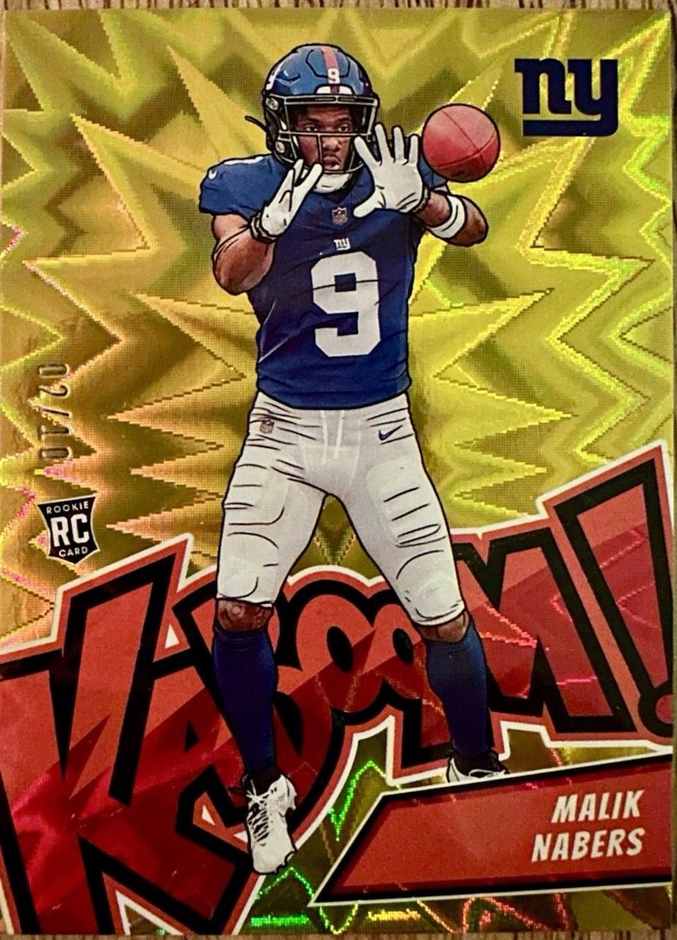 Malik Nabers [Gold] #6