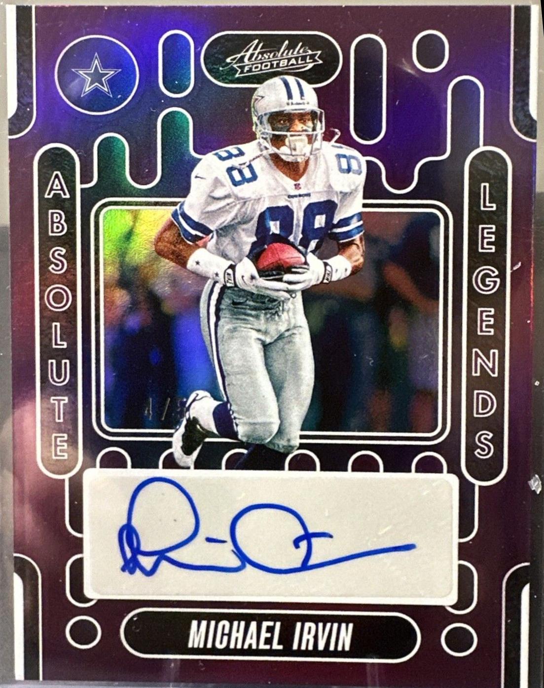 Michael Irvin [Purple] #ALS-MIN