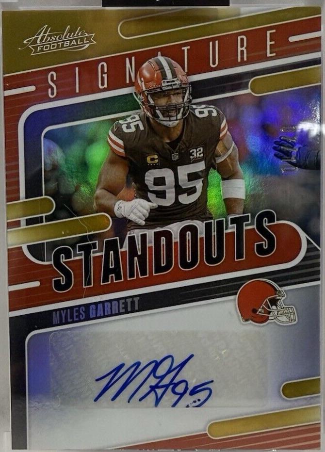 Myles Garrett [Gold] #SS-MGT