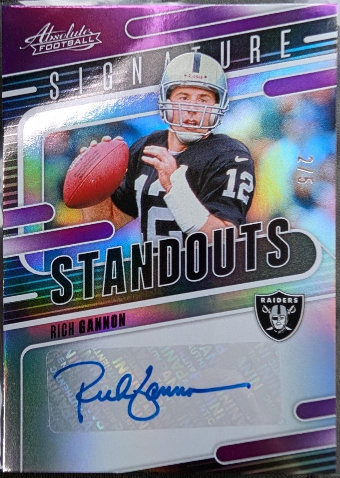 Rich Gannon [Purple] #SS-RGN