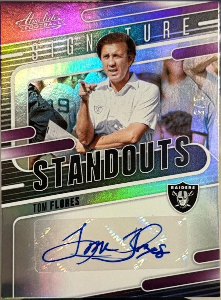 Tom Flores [Purple] #SS-TFS