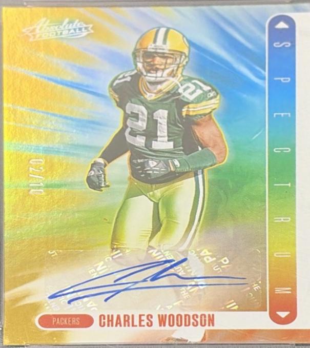 Charles Woodson [Gold] #SS-CWN