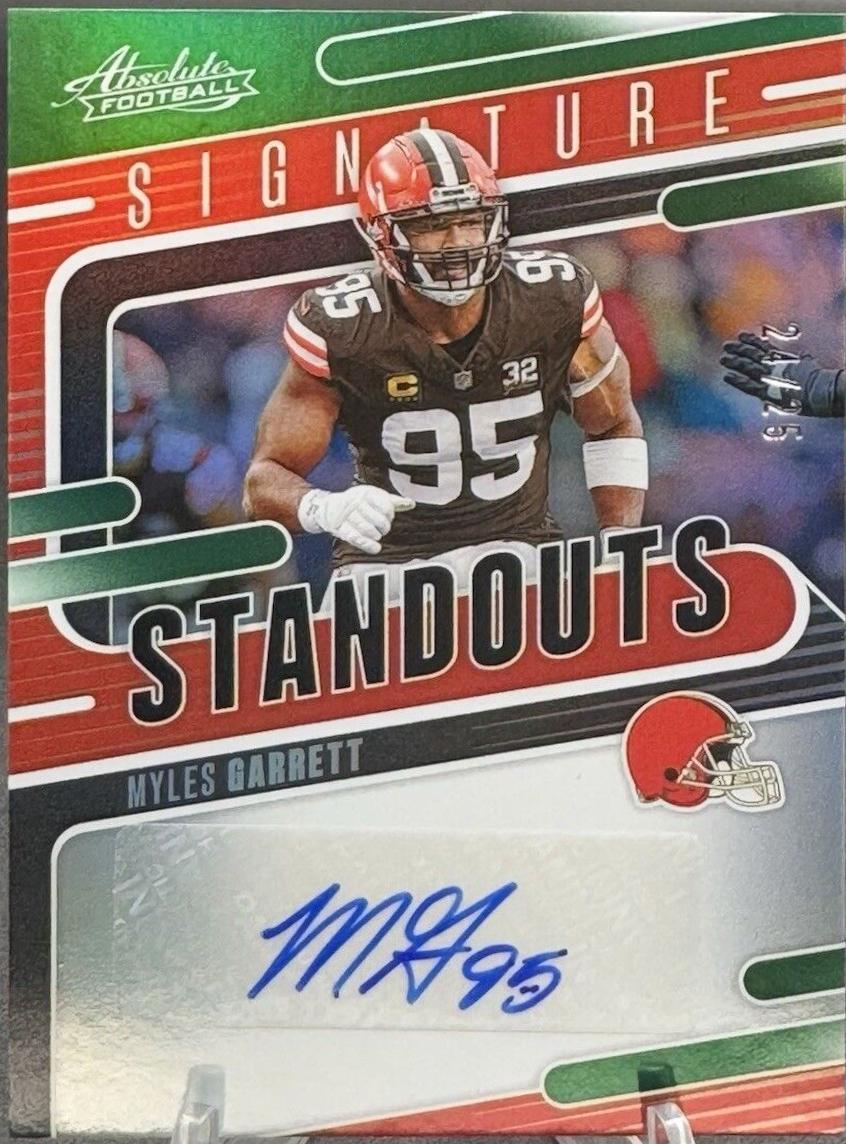 Myles Garrett [Green] #SS-MGT