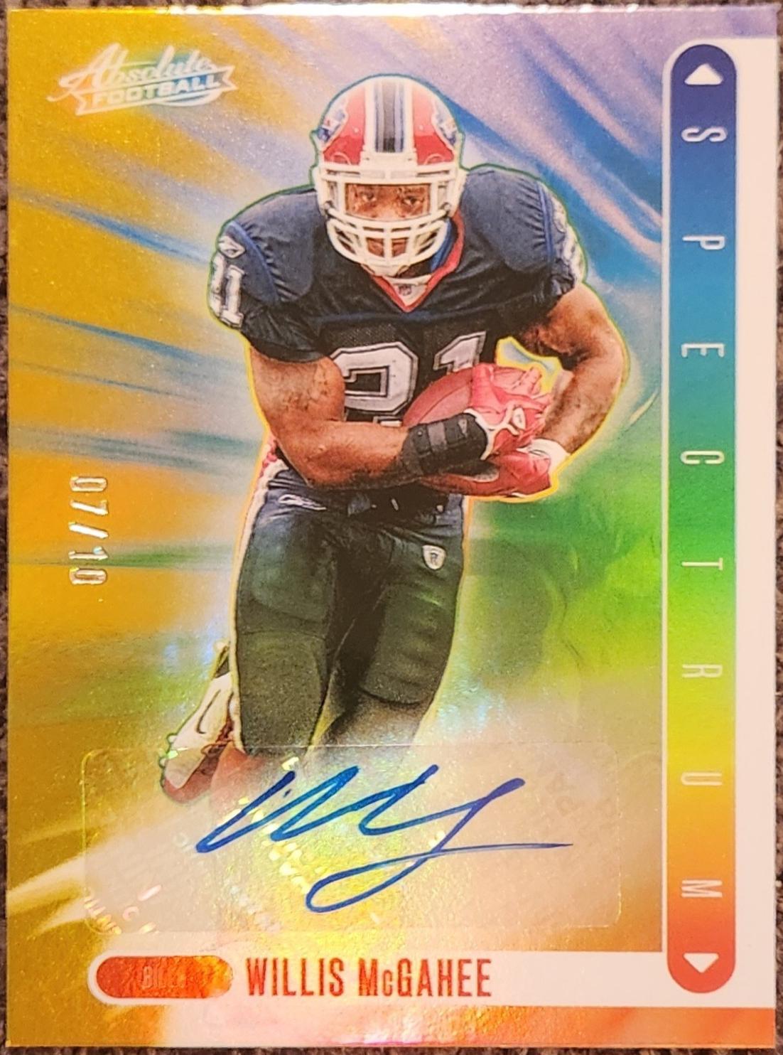 Willis McGahee [Gold] #SS-WME