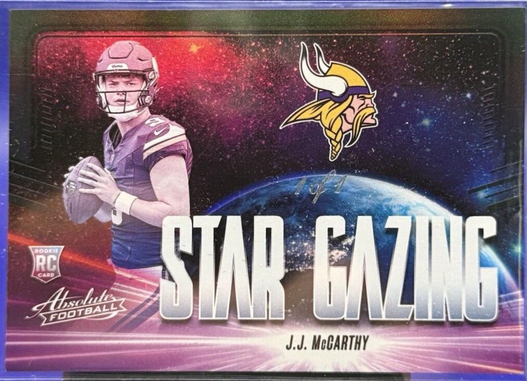 J.J. McCarthy [Black Spectrum] #SG-JMY