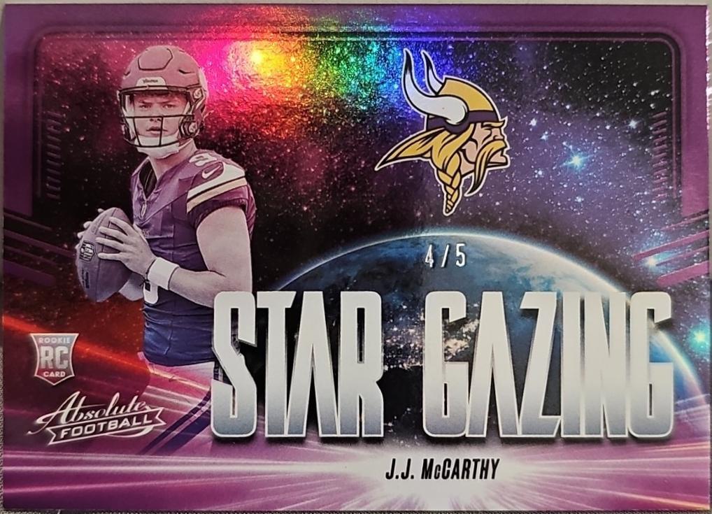 J.J. McCarthy [Purple Spectrum] #SG-JMY