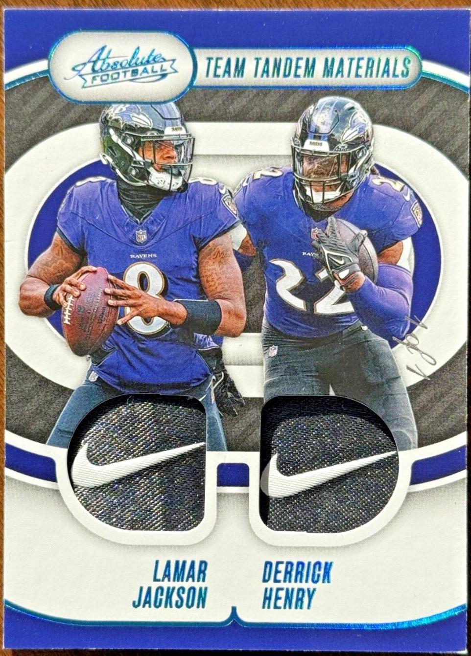 Lamar Jackson / Derrick Henry [Platinum] #TTM-BAL