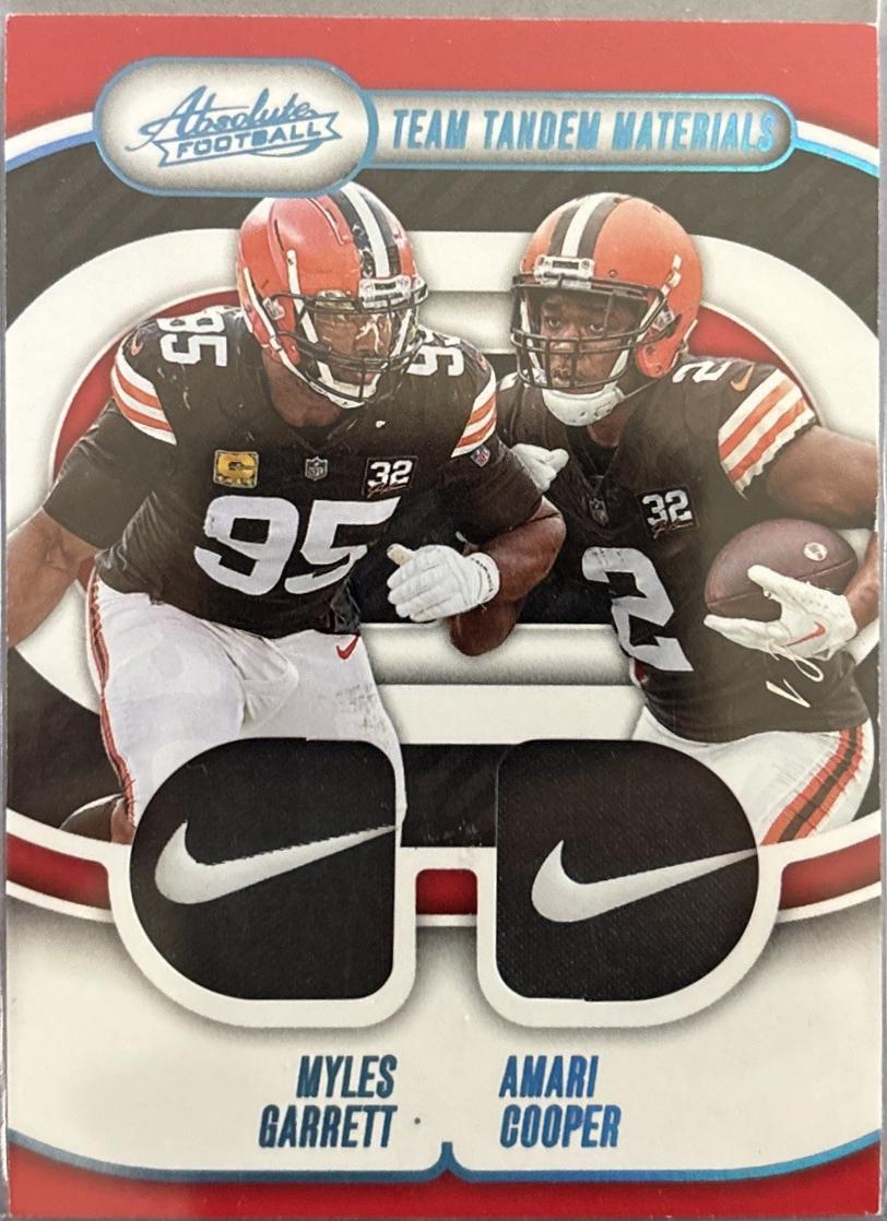 Myles Garrett / Amari Cooper [Platinum] #TTM-CLE