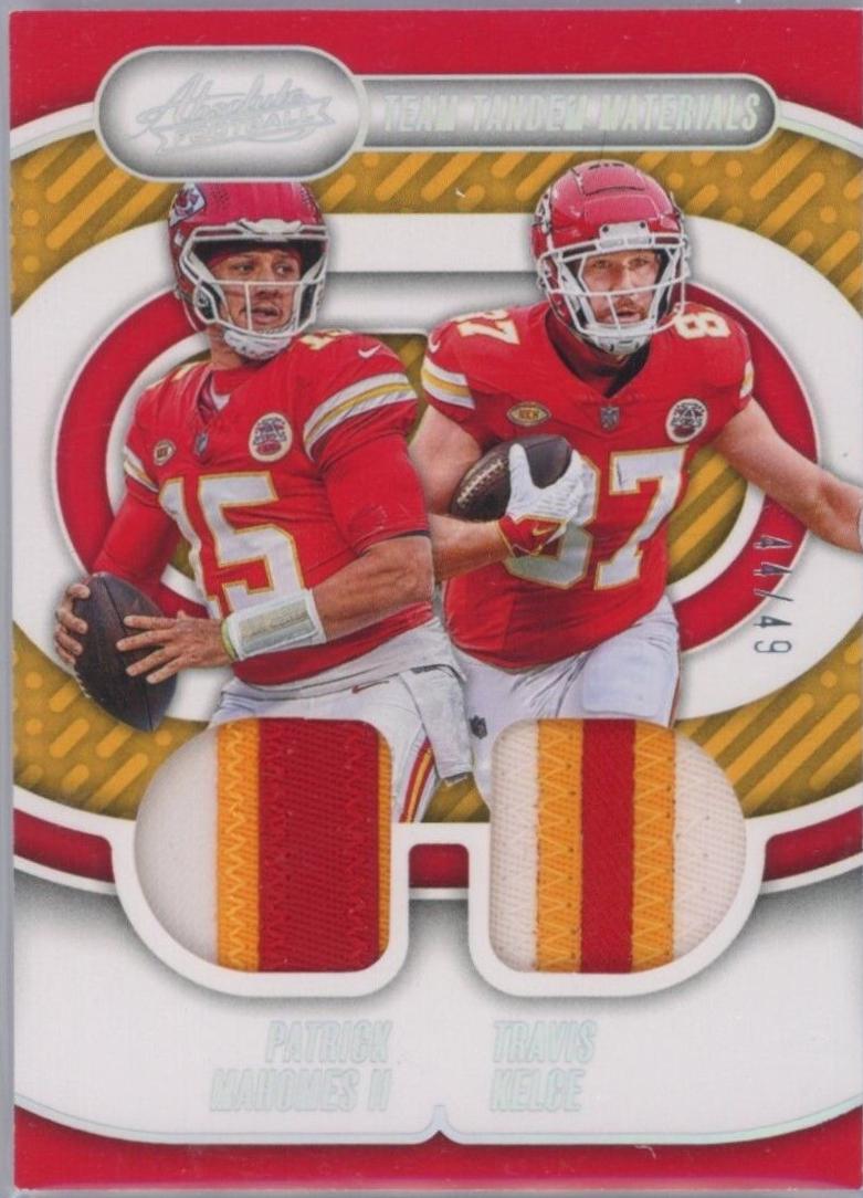 Patrick Mahomes II / Travis Kelce [Holo Silver] #TTM-KC