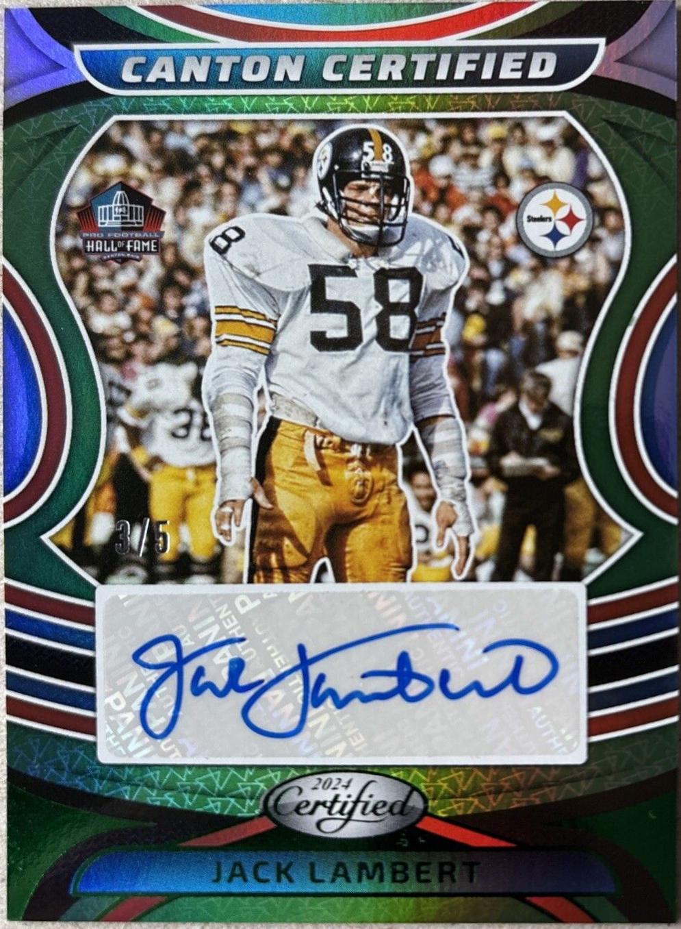Jack Lambert [Green Mirror] #6