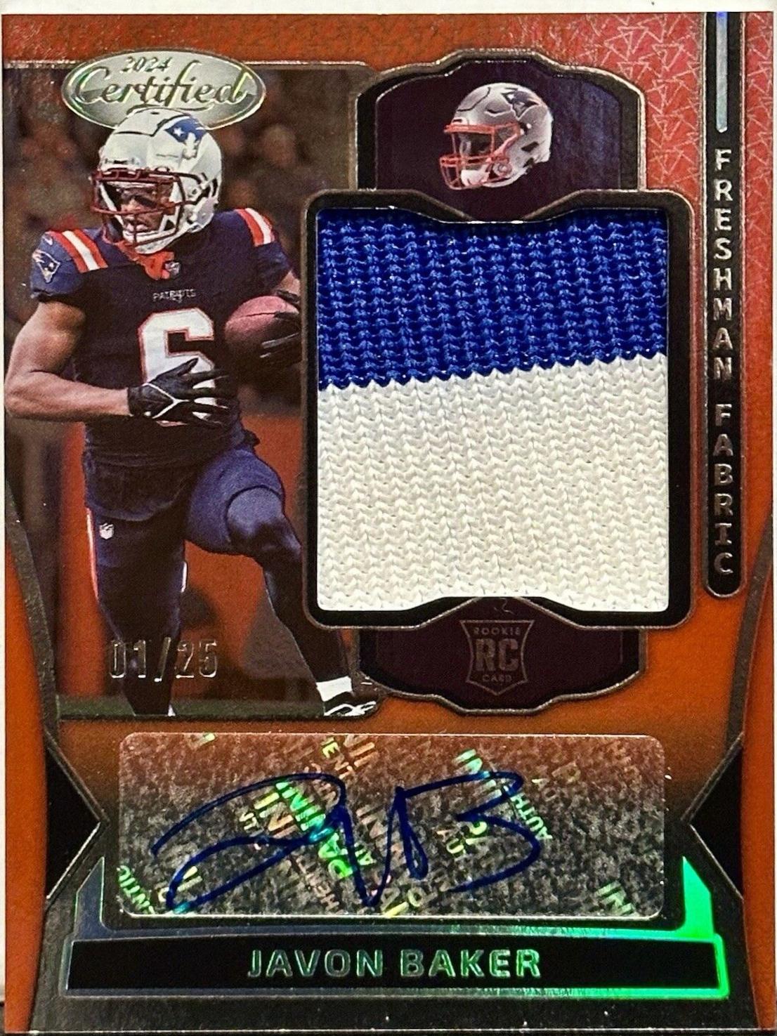 Javon Baker [Gold] #FMS-JBR
