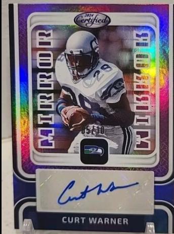 Curt Warner [Purple] #MS-CW