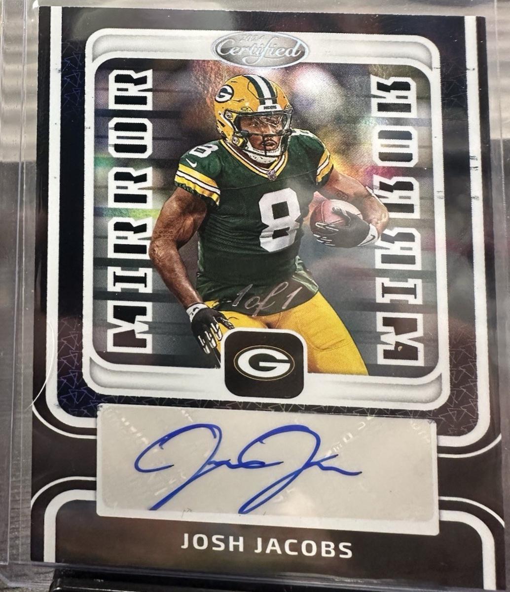 Josh Jacobs [Black] #MS-JJ
