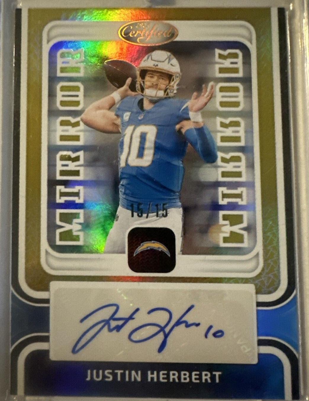 Justin Herbert [Gold] #MS-JH