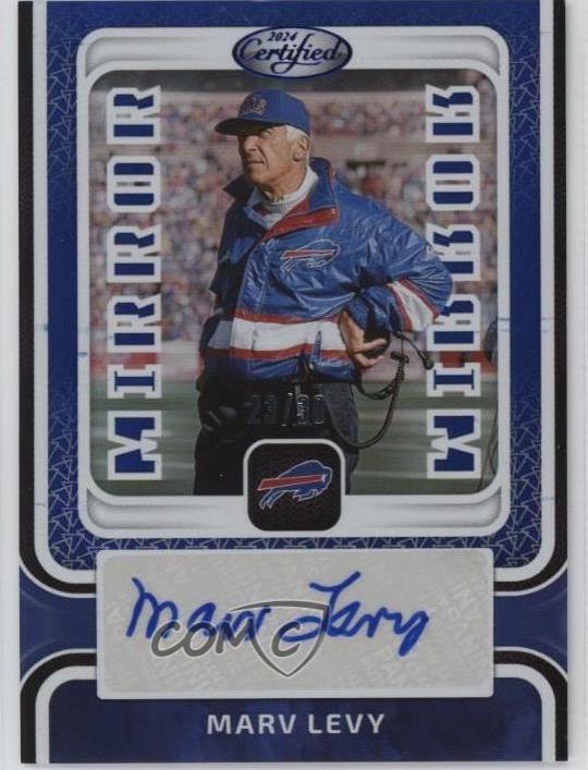 Marv Levy [Blue] #MS-ML