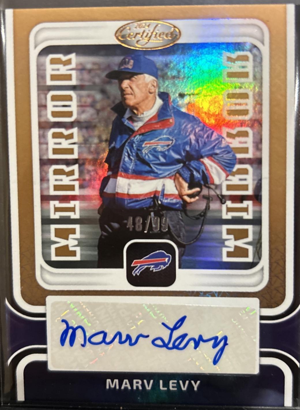 Marv Levy [Bronze] #MS-ML