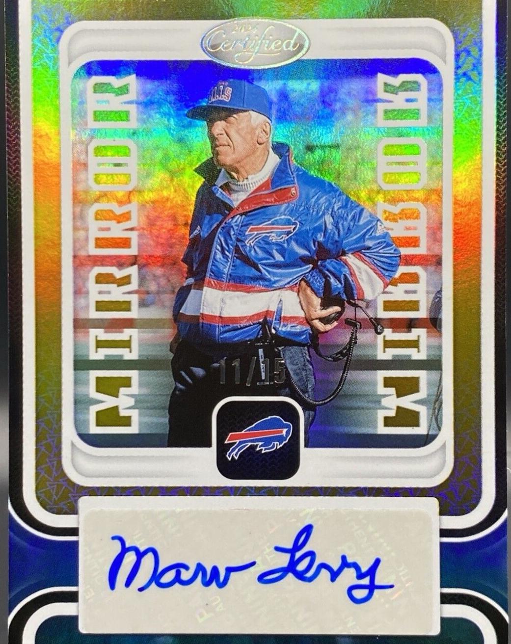 Marv Levy [Gold] #MS-ML