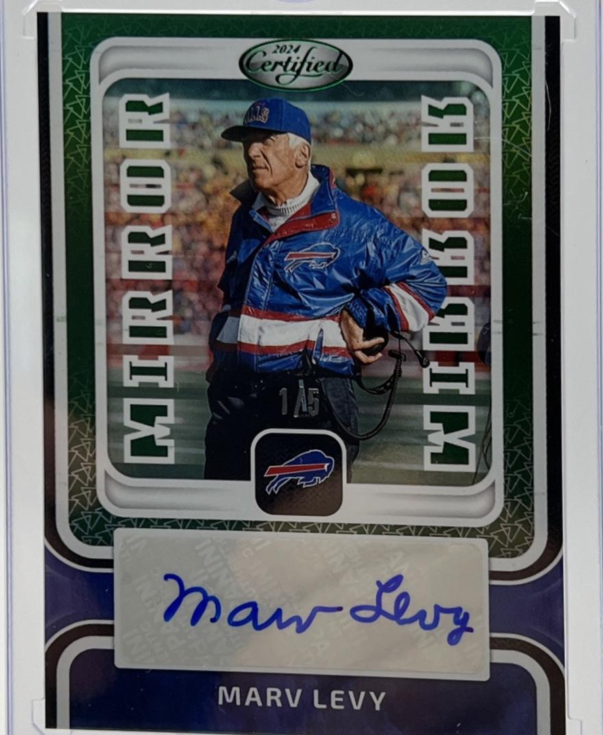 Marv Levy [Green] #MS-ML