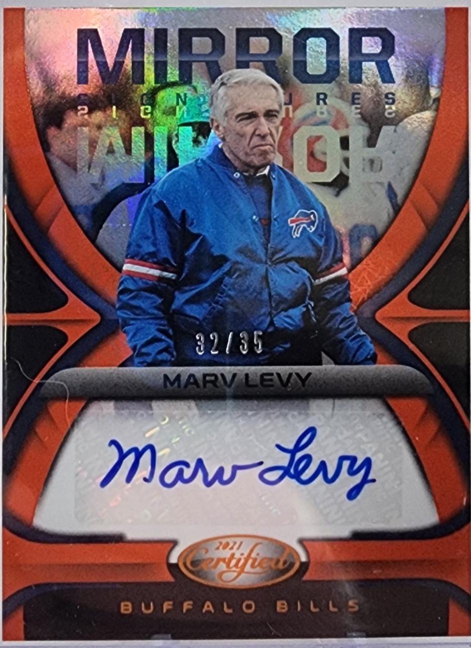 Marv Levy [Orange] #MS-ML