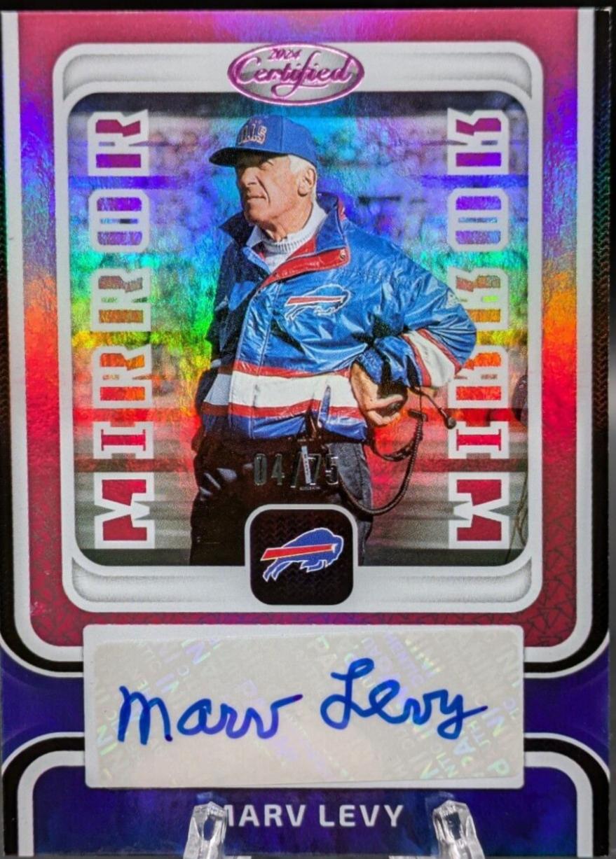 Marv Levy [Pink] #MS-ML