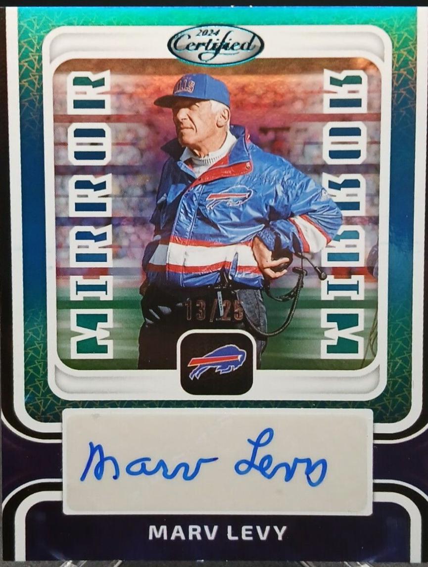 Marv Levy [Teal] #MS-ML