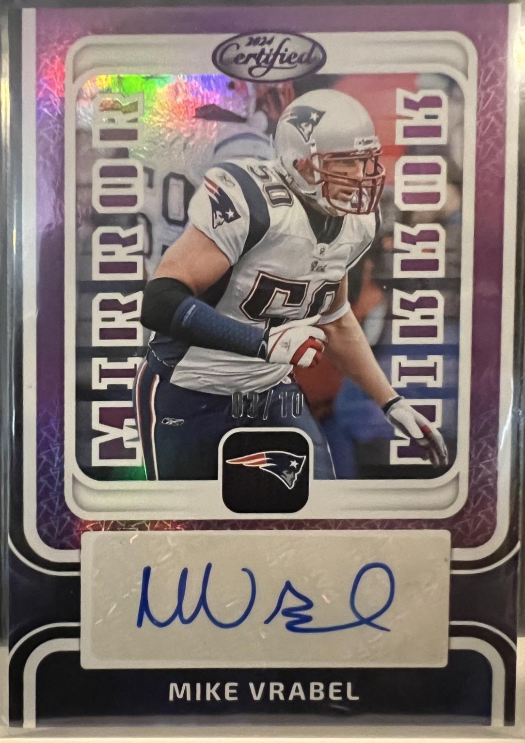 Mike Vrabel [Purple] #MS-MV