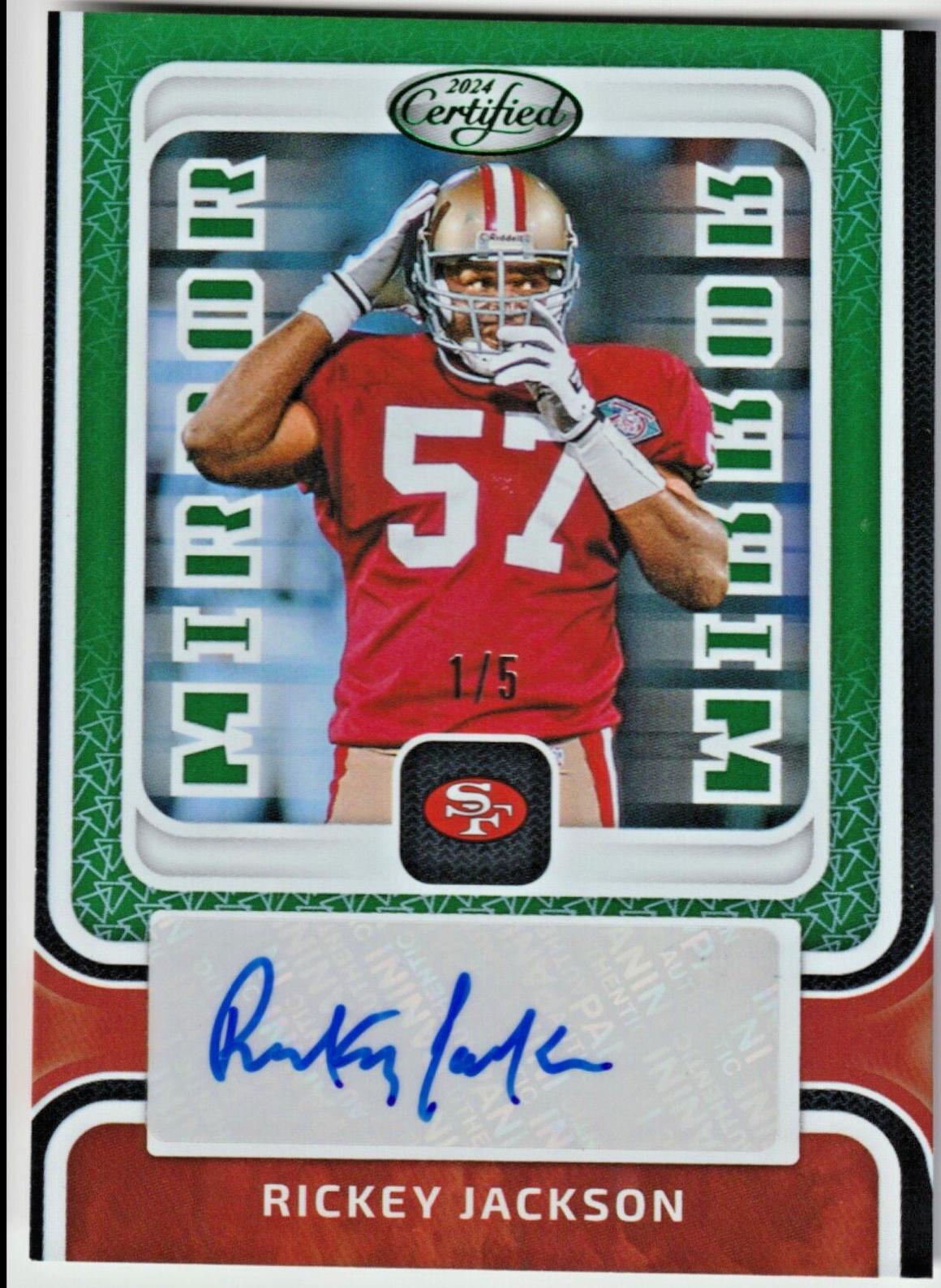 Rickey Jackson [Green] #MS-RJAC